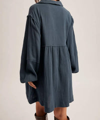 Hem & Thread - Collared Babydoll Dress