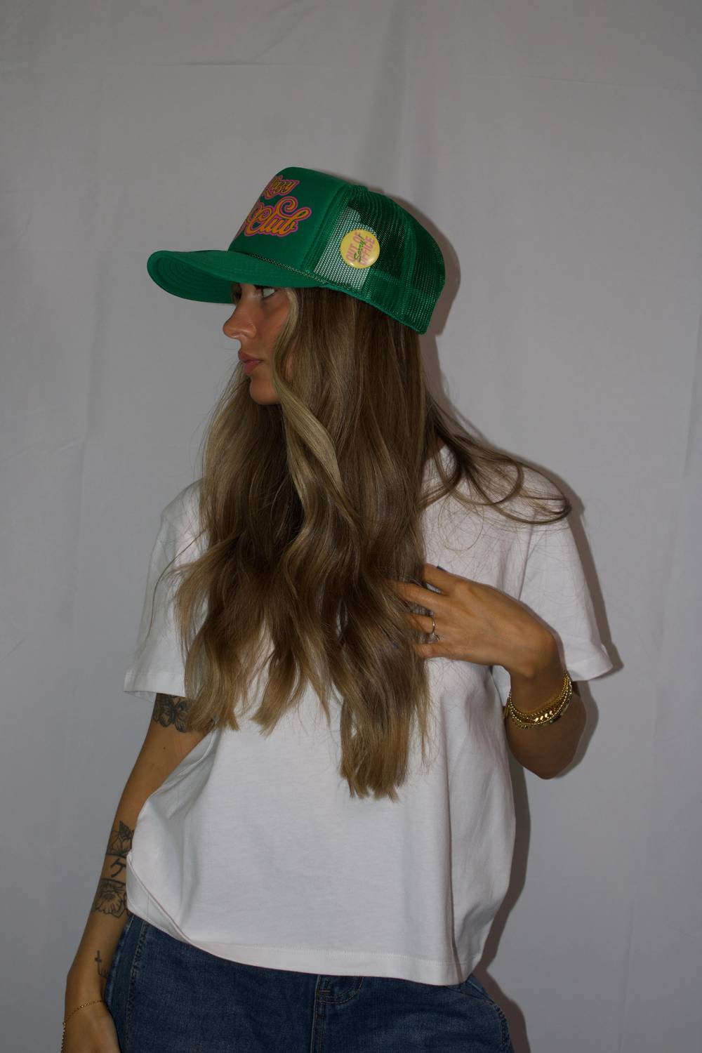 The Clandestine Underground - Women's Lazy Lake Days Club Summer Trucker Hat
