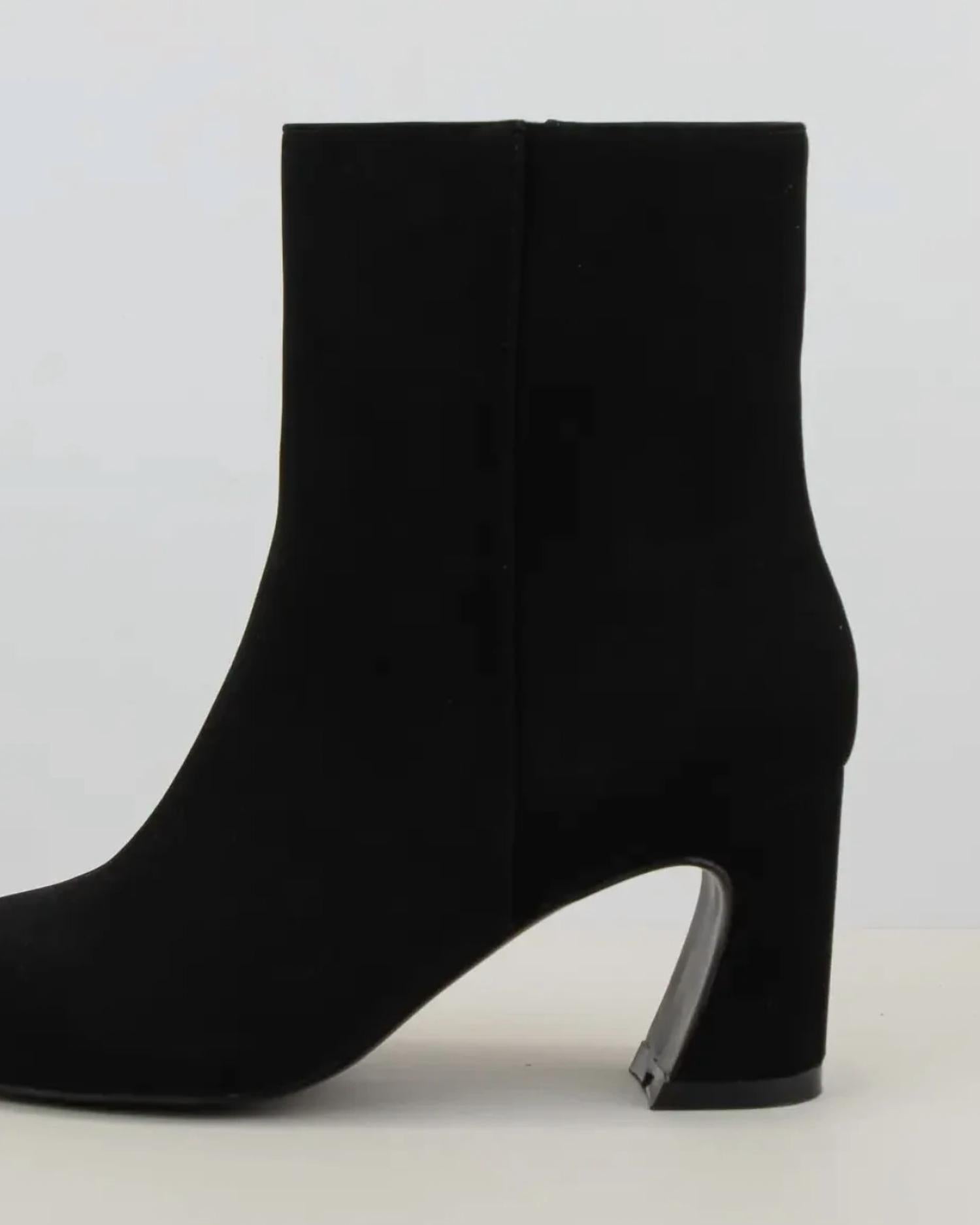 CCOCCI Women's Harper Booties in black - women's shoe - detail view