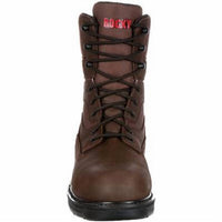 Rocky Men's Ironclad Lt Steel Toe Waterproof Work Boot in brown - men's boots - view 4