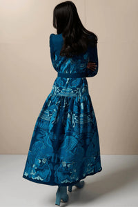 Paolita Melissa Midi Dress in salamanca 1 - women's dress - alternate view