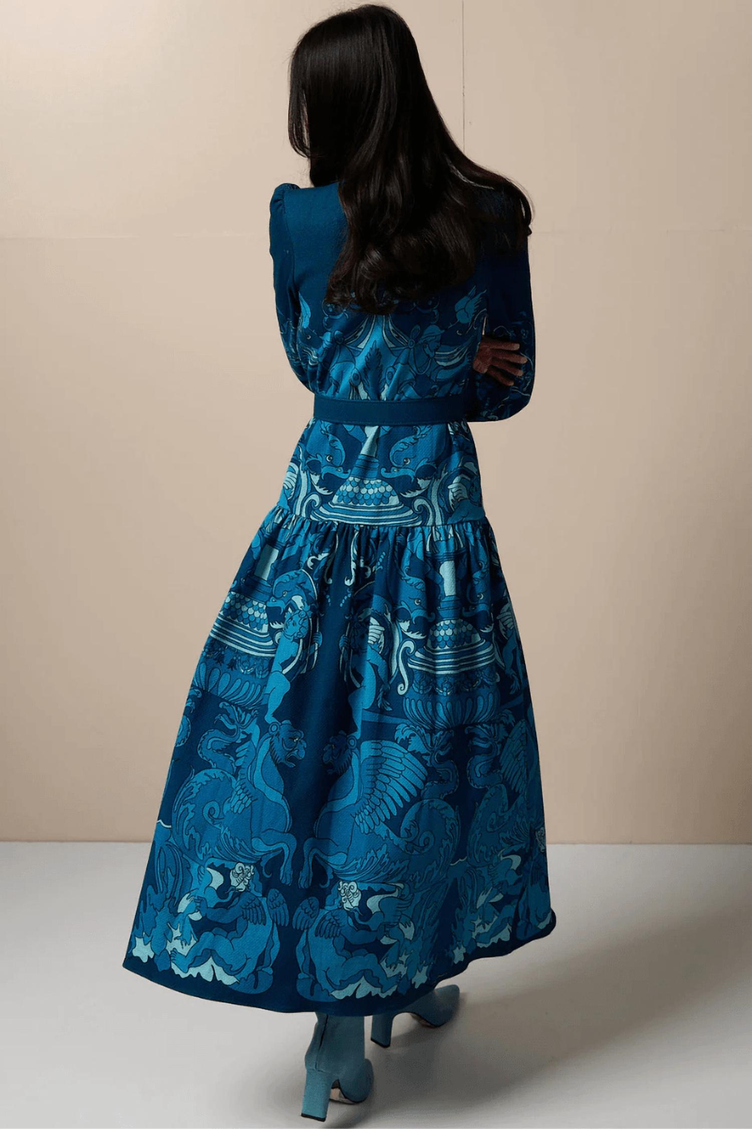 Paolita Melissa Midi Dress in salamanca 1 - women's dress - alternate view