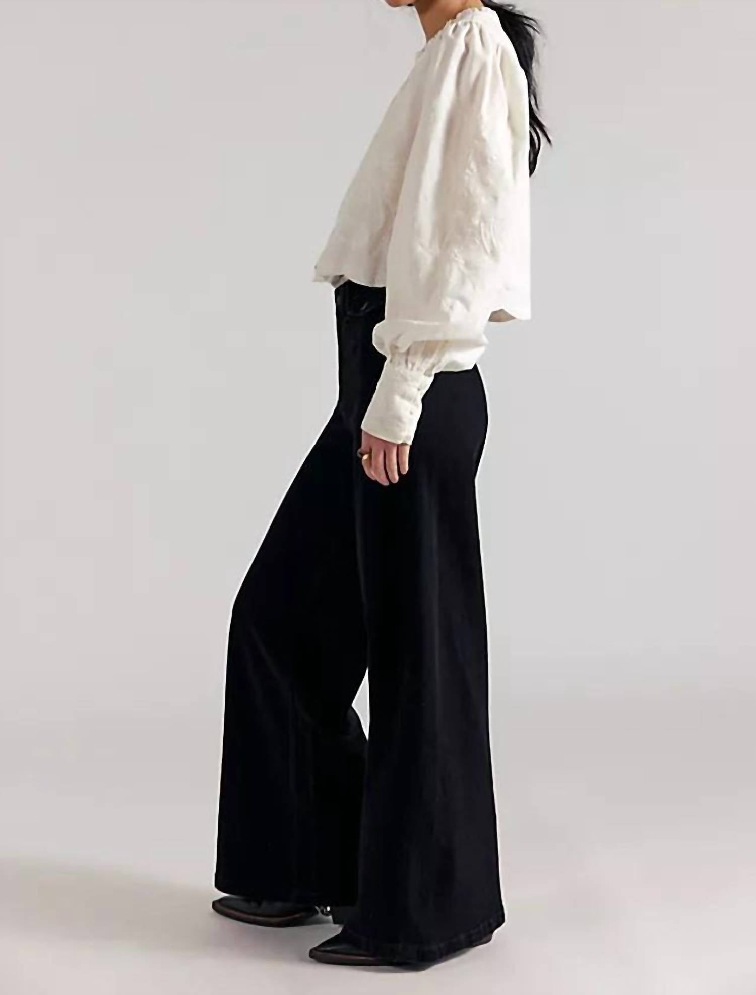 Free People - Kellee High Rise Palazzo Jeans