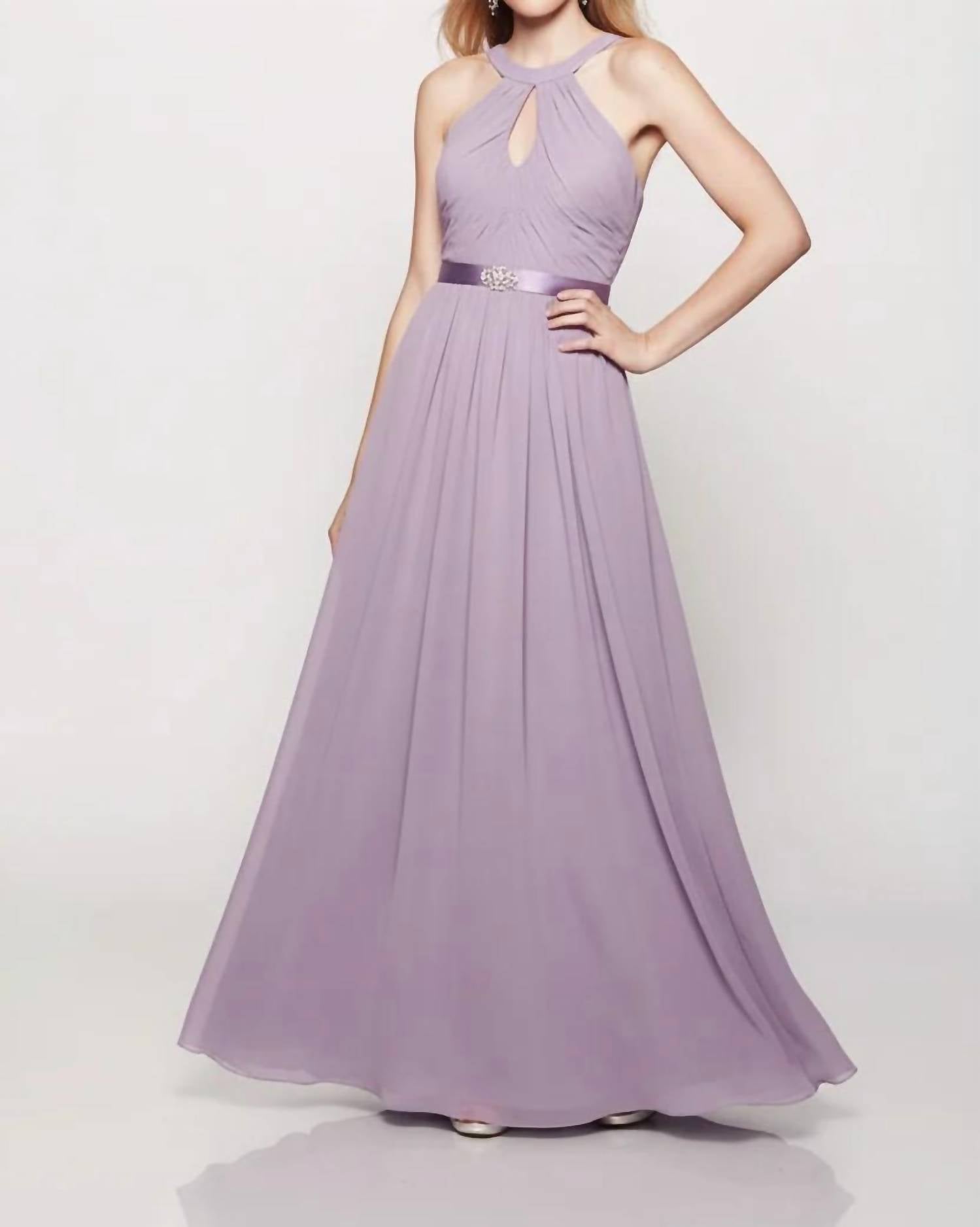 Last Dress - Celeste Grace Halter Neck Gown