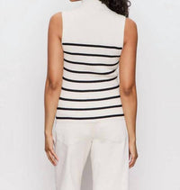 Sanctuary - Ribbed Funnel Neck Top