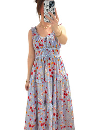 Entro - Pick A Flower Midi Dress