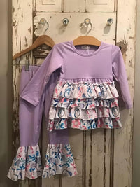 Pete + Lucy - Girls Bike Pant Set