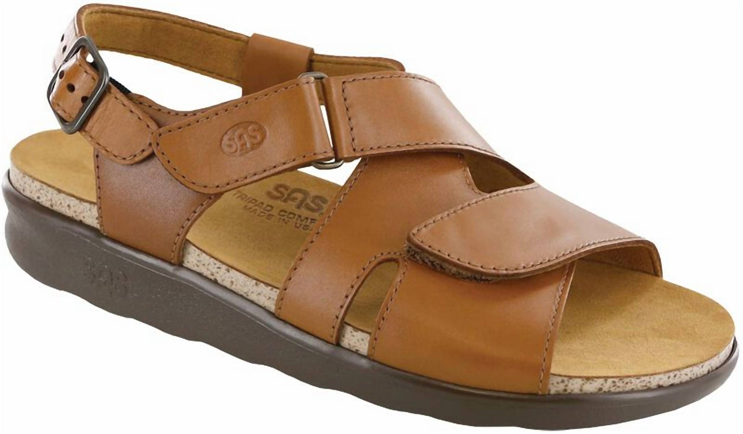 Sas - Women's Huggy Cross Strap Sandal