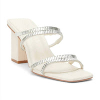 Matisse Women's Aria Heeled Sandals in white - women's heels - alternate view