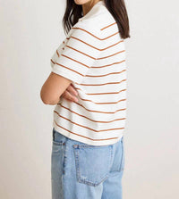 Not Monday - Noah V-neck Short Sleeve Top