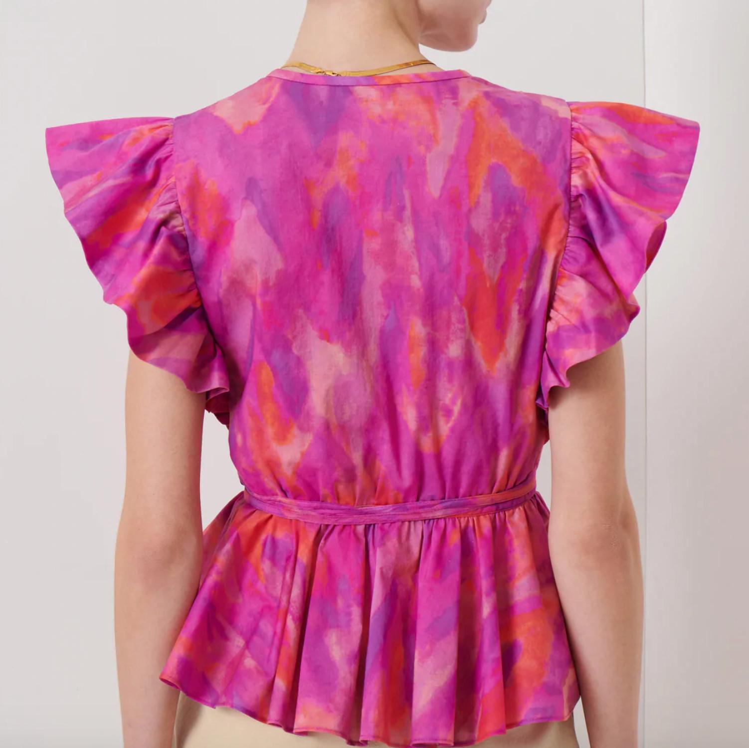 Ember V-Neck Wrap Top