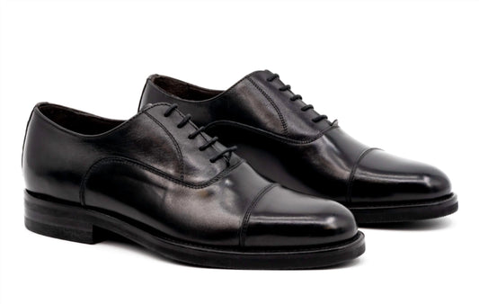 Martin Dingman - MEN'S CAMPANIA ITALIAN CALF LEATHER CAP TOE SHOE