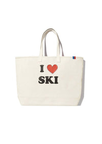 Kule - Women's I Love Ski Tote Bag