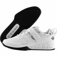 Manuklear - Men's Lace Up Anti-slip Deadlift Weightlifting Shoes
