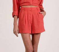 Elan - Women's Tailored High Rise Shorts