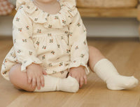 Quincy Mae - Girl's Velour Baby Dress