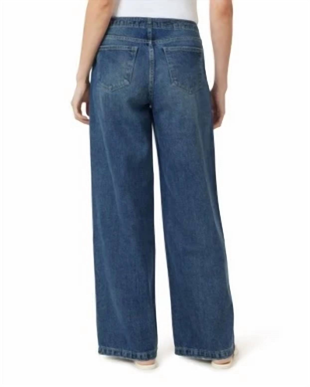 Habitual - Lia Drawstring Wide Leg Jeans