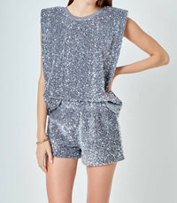 Endless Rose - Sequin Shorts