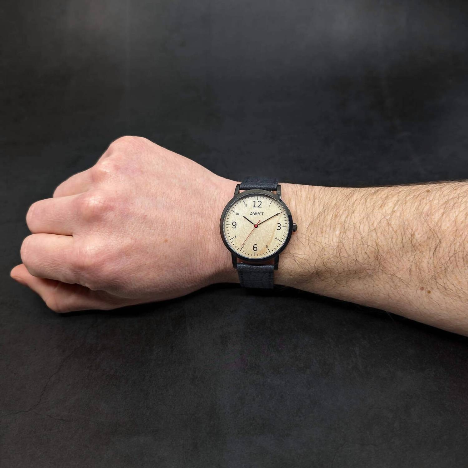 D.W.Y.T. - Men's Berry Watch Pineapple Fiber Band