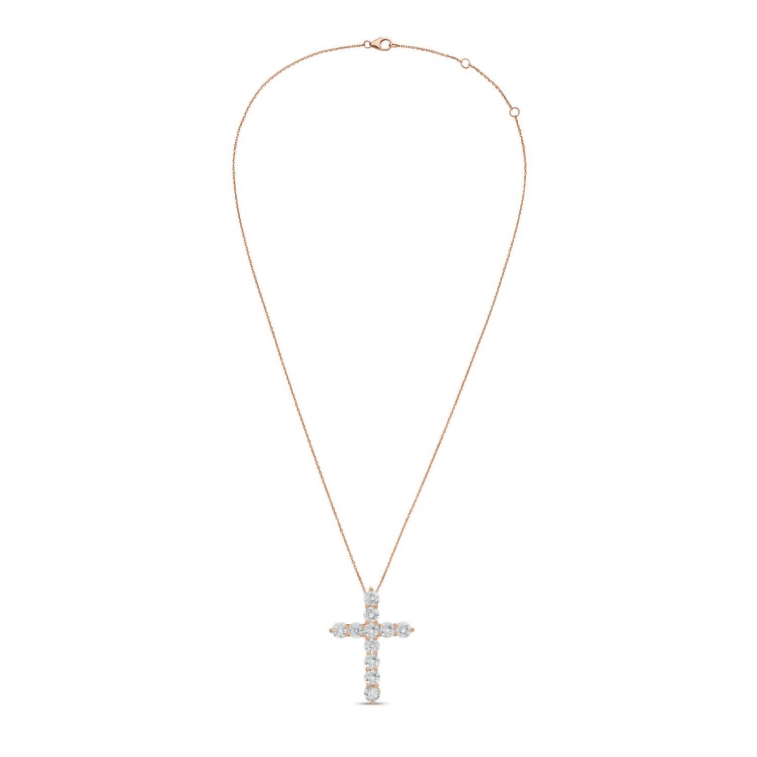 Diana M Jewels - Women's Round Lab-Grown Diamond Pendant Necklace (0.50 Ct) - Signature