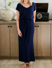 Yala - Kiova V-Neck Bamboo Jumpsuit