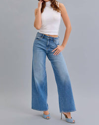 Hidden - Nori High Rise Wide Leg Jeans