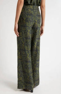 Ulla Johnson - Charlie Silk High Waist Wide Leg Pant