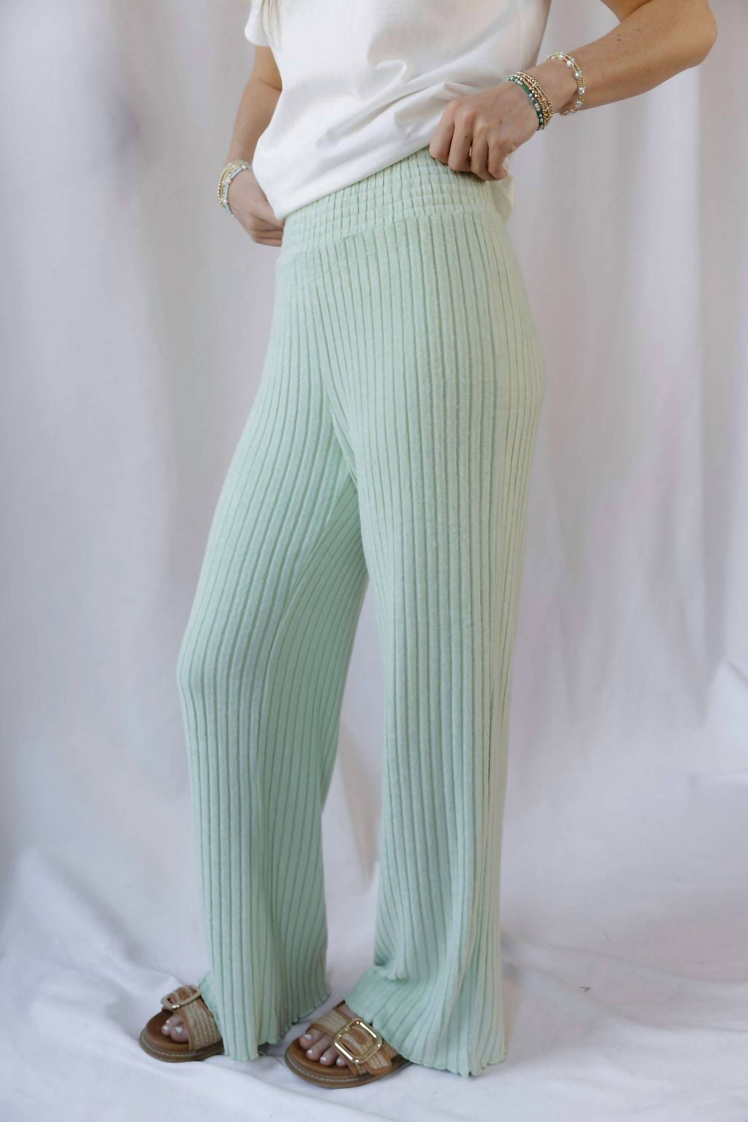 Z Supply - Dawn Smocked Rib Pants