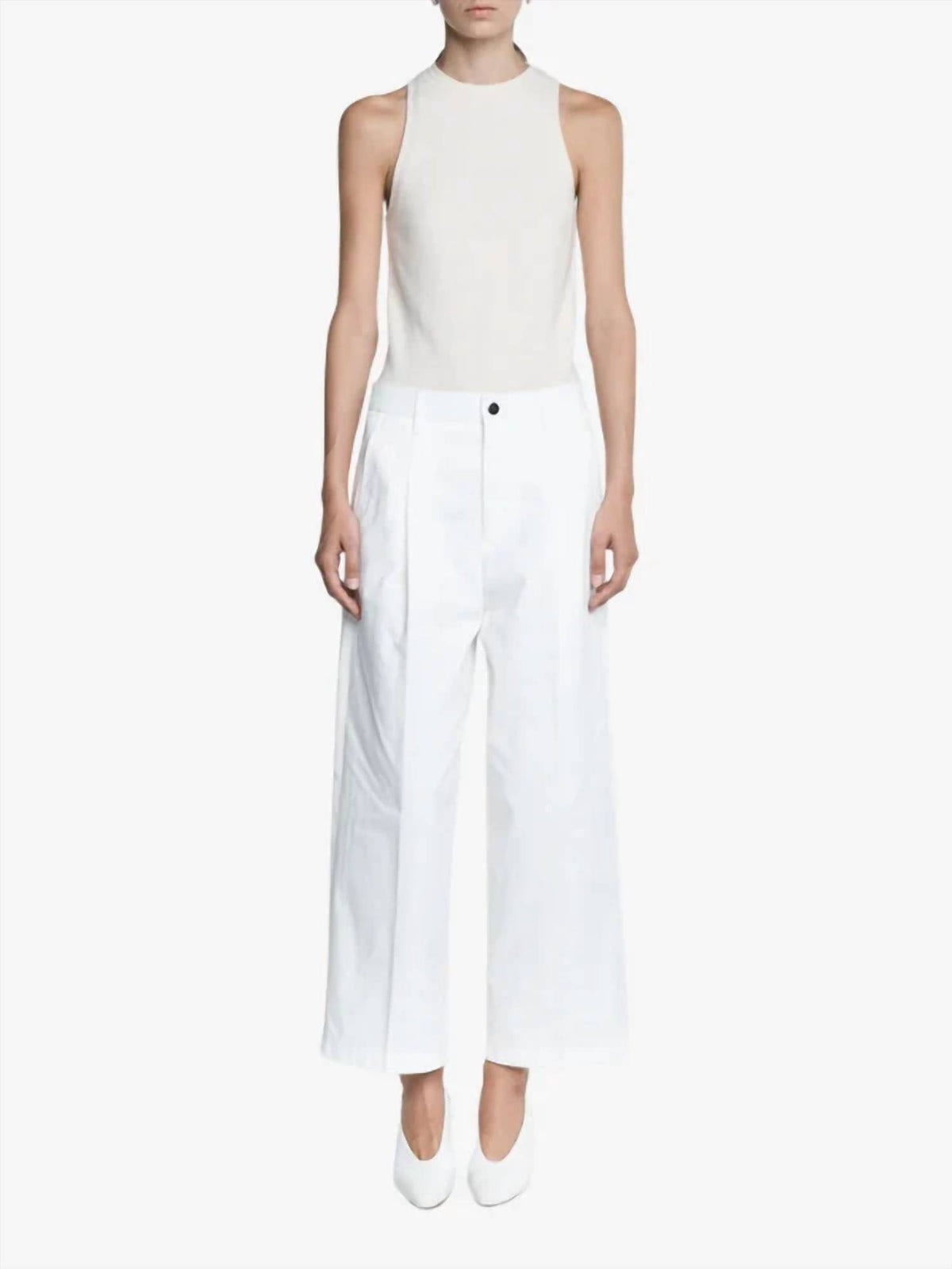 Maria Mcmanus - Lingerie Stitch Racer Top