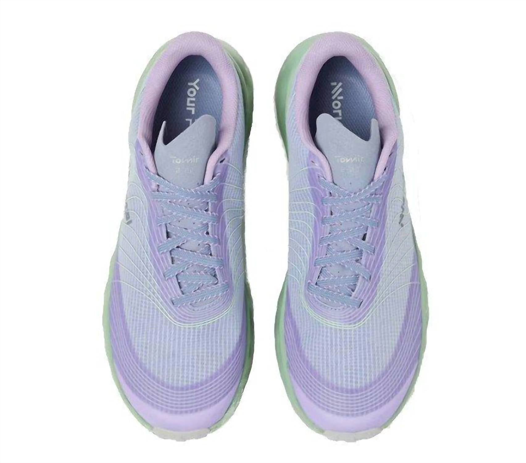 NNormal Women's Tomir 2.0 Trail Running Shoes in blue green - women's shoe - alternate view