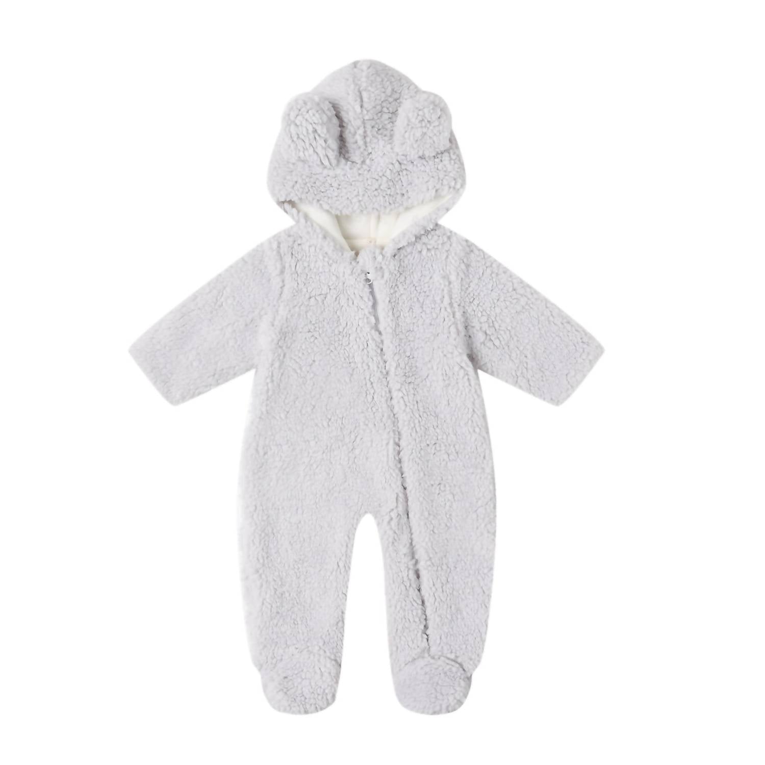 Quincy Mae - Baby's Bear Jumpsuit