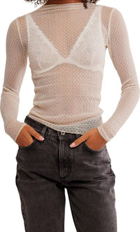 Free People - Minding My Business Sheer Top