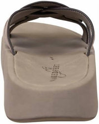 Naked Feet Women's Market Platform Sandal in taupe - women's sandal - detail view