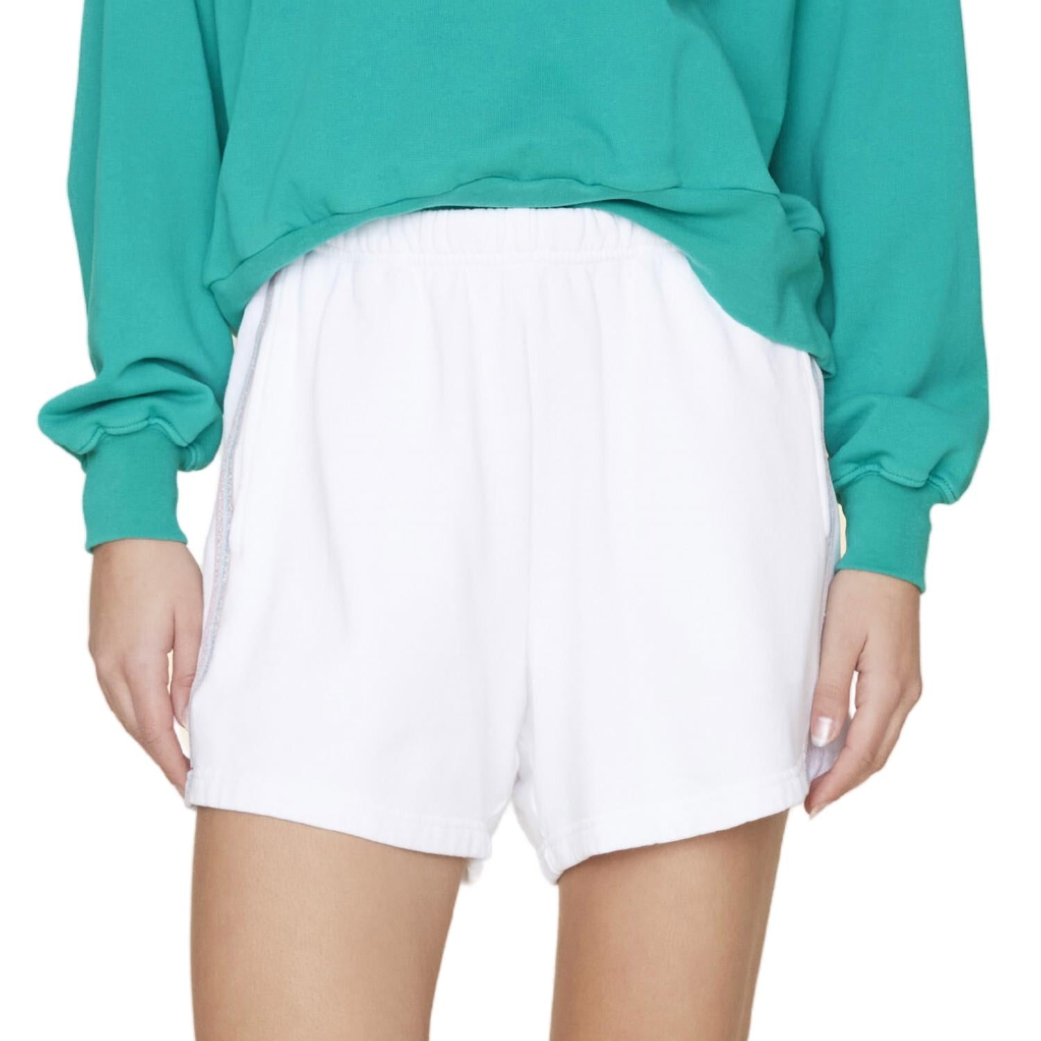 XIRENA Women's Shayla Sweatshort in white prism - women's shorts