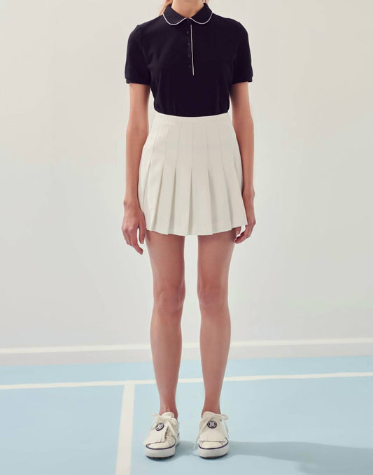 Pleated Tennis Skort