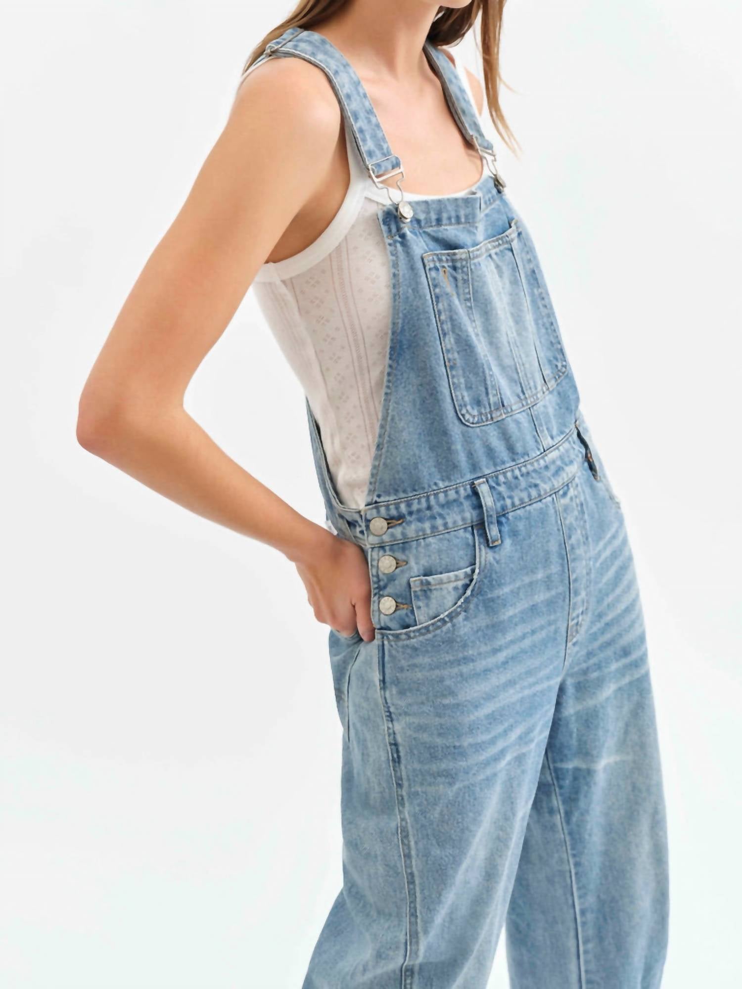 Daze - Canyon Barrel Leg Overalls