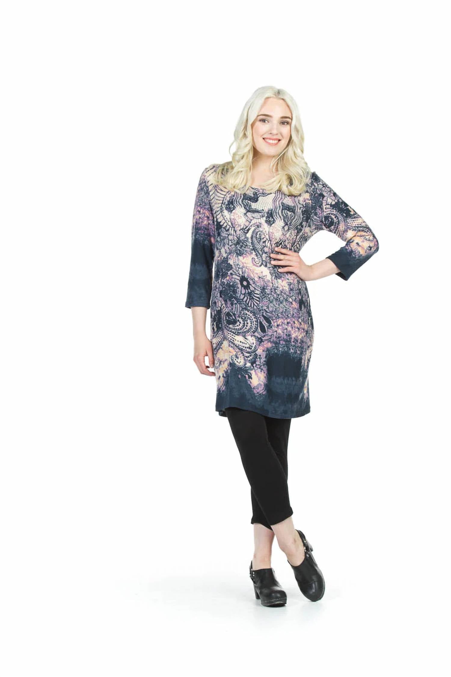 Papillio - Watercolor 3/4 Sleeve Dress