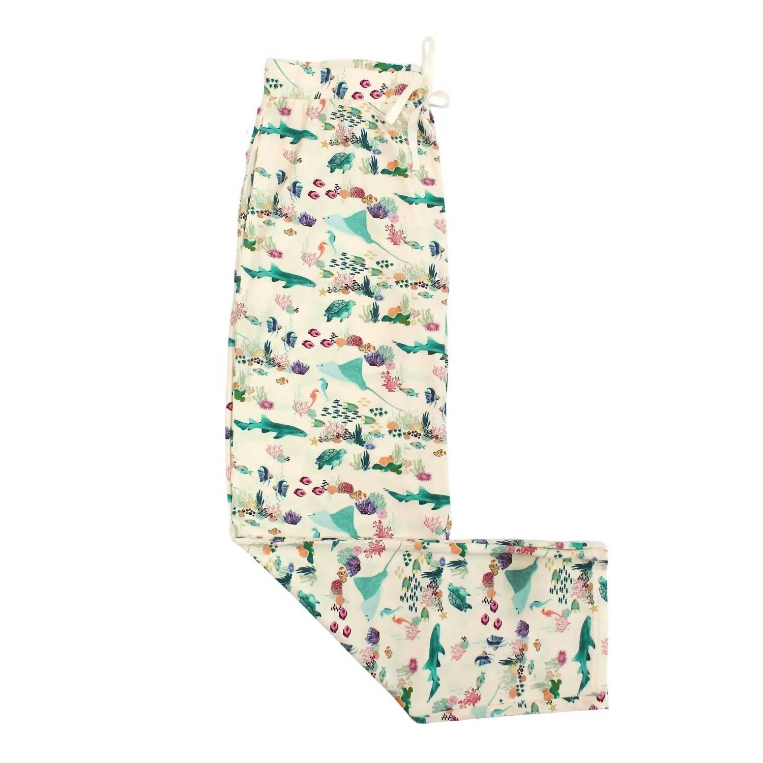 Emerson And Friends - Coral Reef Bamboo Relaxed Lounge Pajama Pants