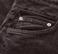 CLOSED Baker Velvet Skinny Jeans in marsh green - women's jeans - detail view
