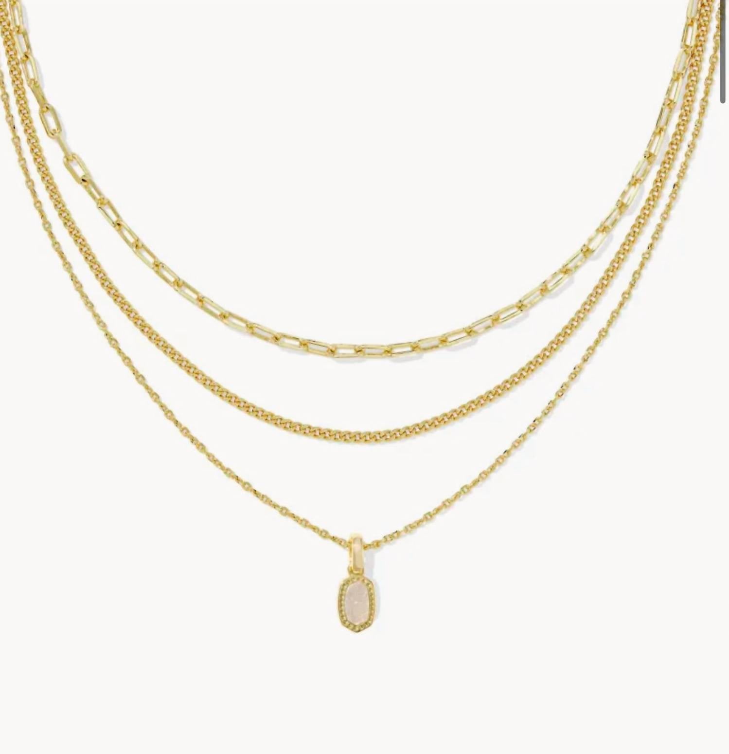 Kendra Scott - Elisa Drusy Layered Necklace