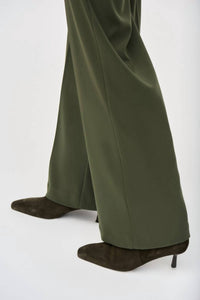 Joseph Ribkoff - High Waist Pull On Wide-leg Pants