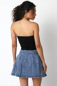 Olivaceous - Evie Strapless Top