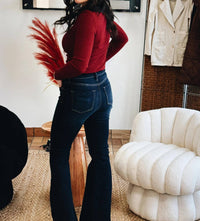 Pretty Bash - The Slow Burn Shimmer Knit Top