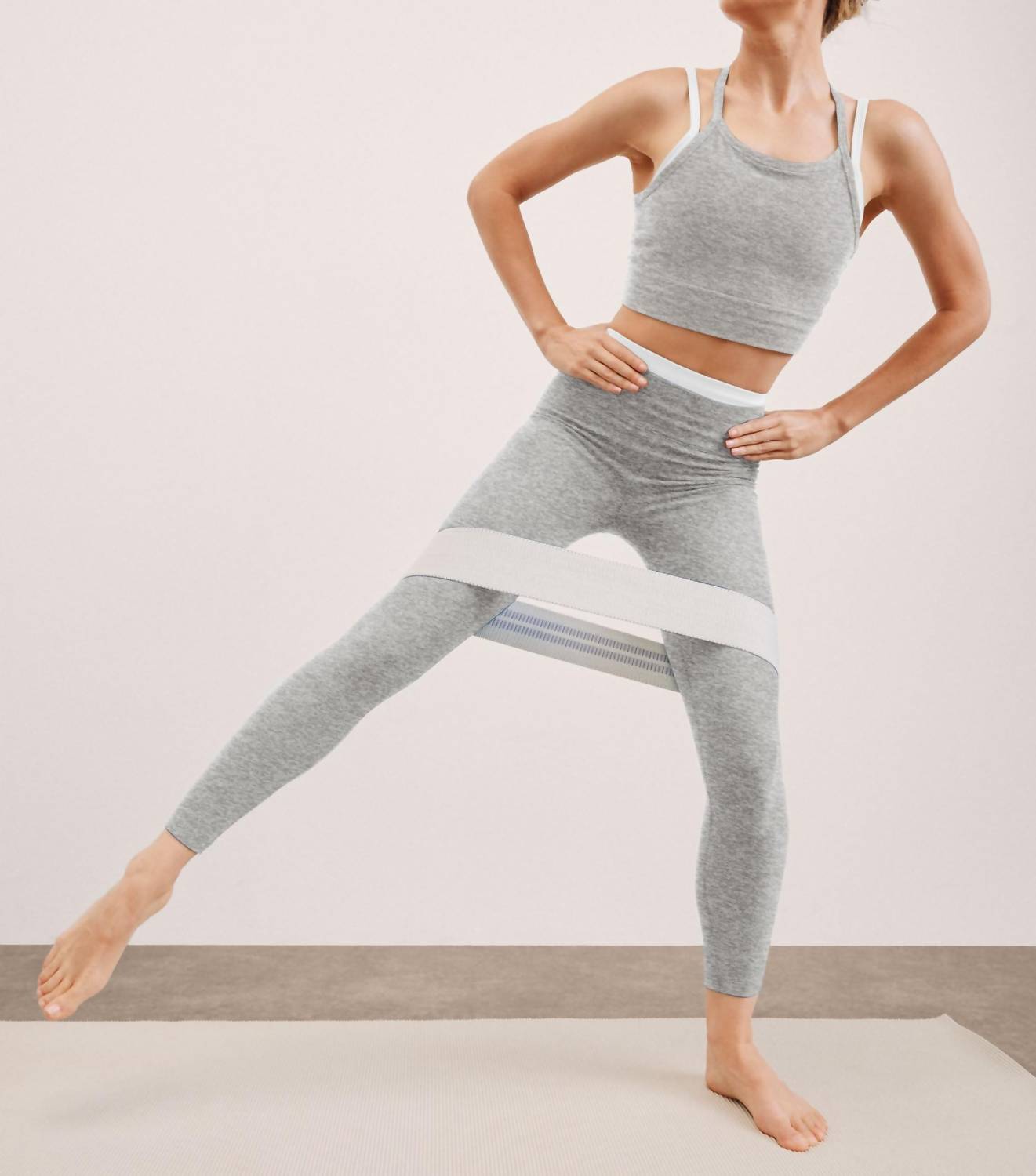 Beyond Yoga - Spacedye Layered High Waisted Midi Leggings