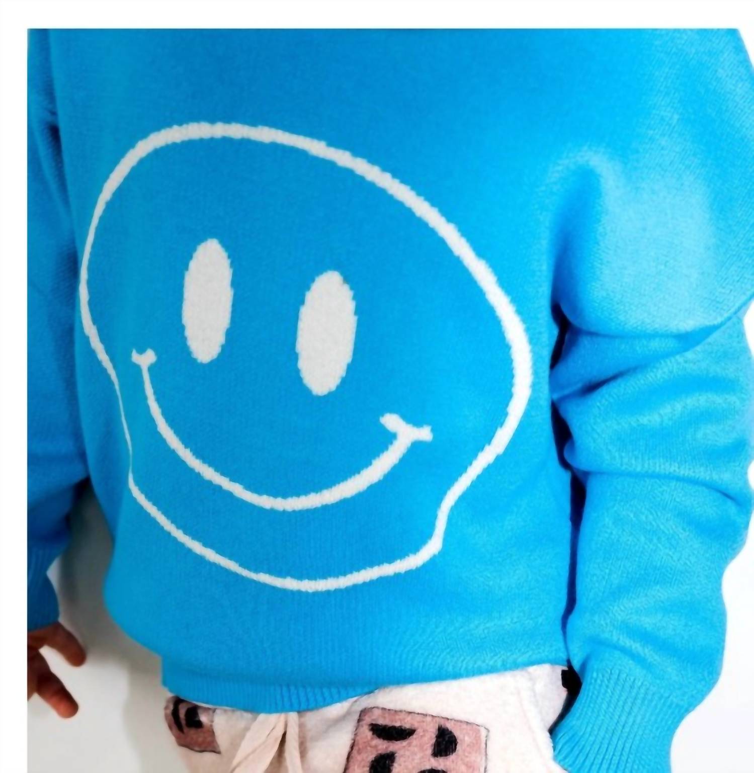 Bizz X Siss - Kid's Unisex Knit Smiley Sweater