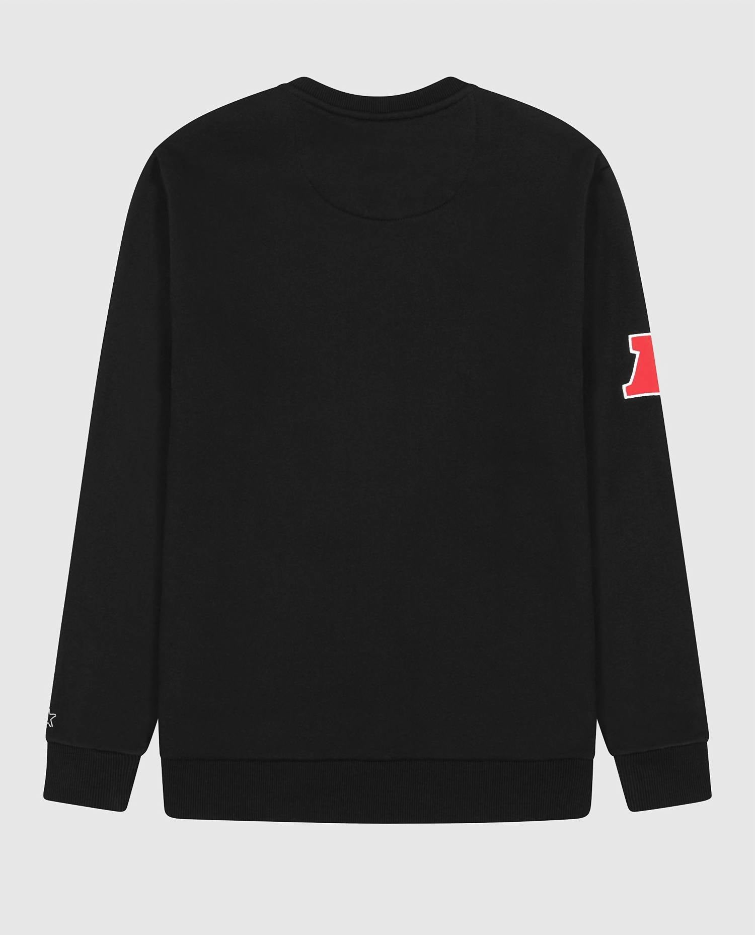 Starter - Men's Las Vegas Raiders Crew Neck Sweatshirt With Zip Pockets