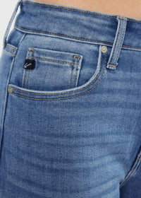 Kancan - Danielle High Rise Straight Leg Jeans