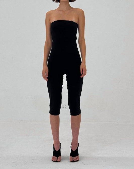 Find Me Now - Strapless Capri Jumpsuit