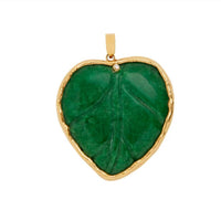 Lisa Smith - Women's Jade Leaf Pendant