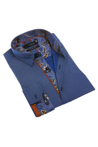 Eight X - Button Down Shirt With Trim